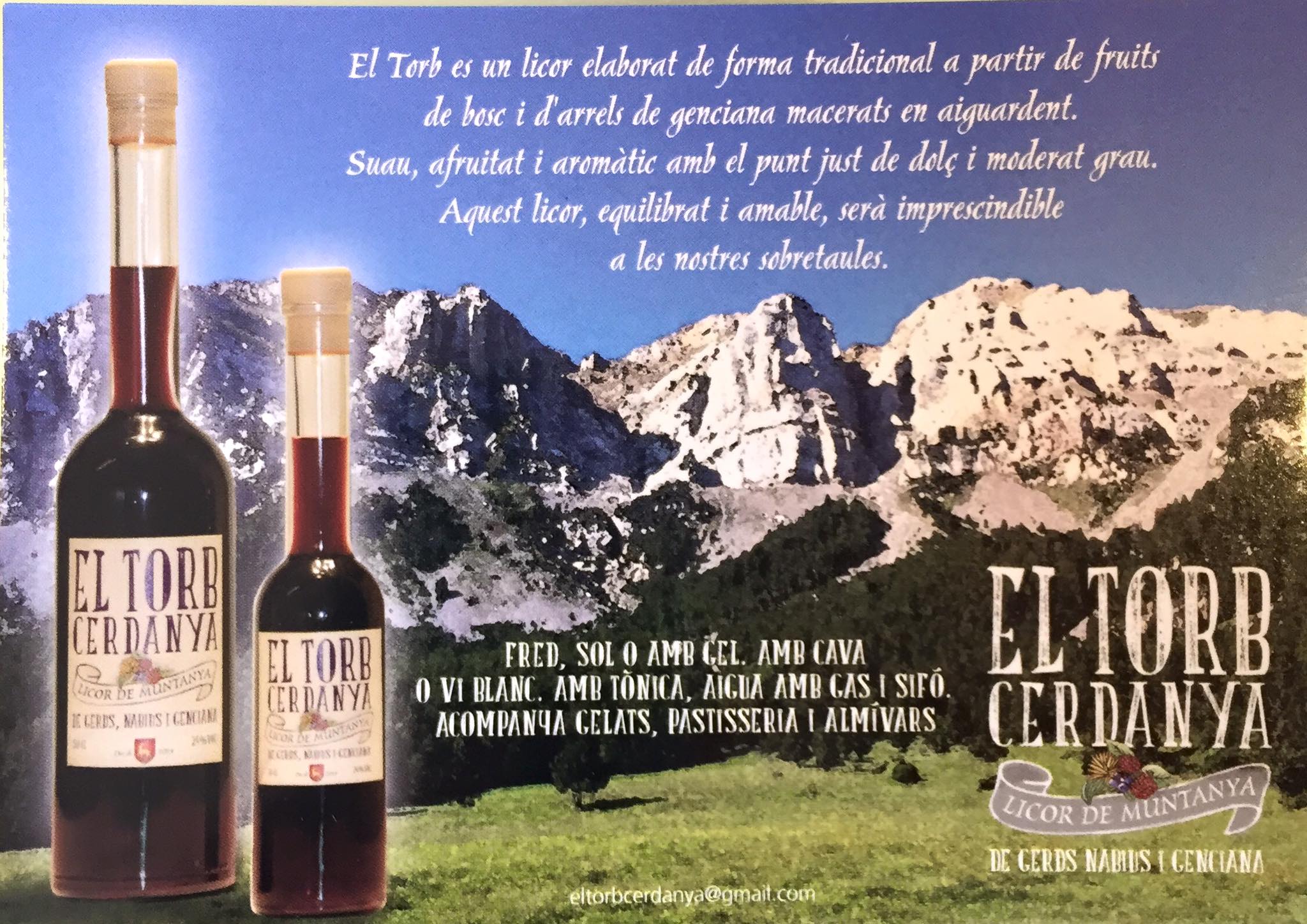 licor el torb de cerdanya